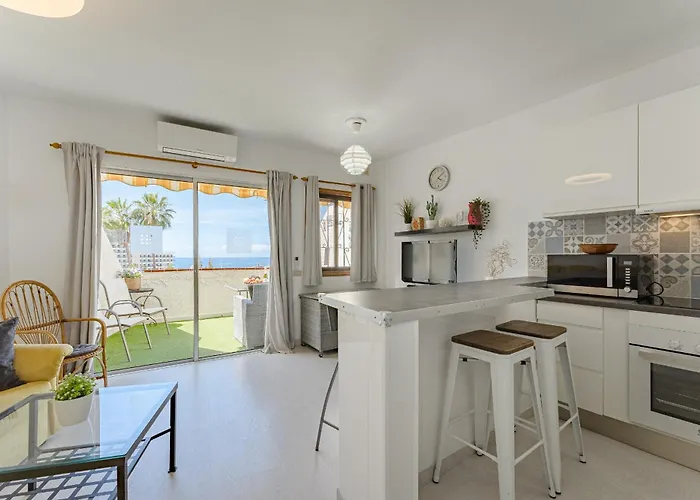 2bedroom Losgigantes Amazing View Free Parking Fibre Lägenhet Acantilado de los Gigantes